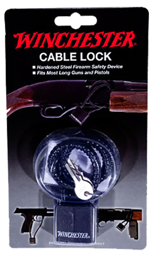 DAC WINCL Winchester Steel Cable Lock 15" Black