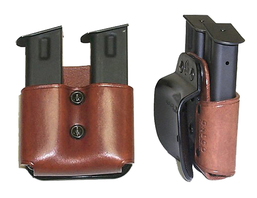 Galco DMP26B DOUBLE MAG PADDLE 26B Fits Belts up to 1.75" Black Leather