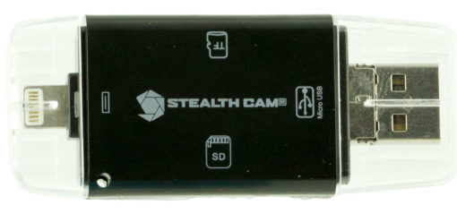 Stealth Cam STC-DDMCR Triple Connection Memory Card Reader
