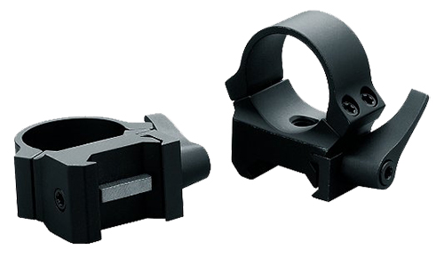 Leupold 49863 Quick Release Ring Set 30mm Dia Medium Black Matte