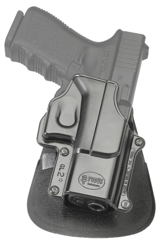 Fobus GL2 Standard Paddle  Glock 17/19/22/23/31/32/34/35 Plastic Black