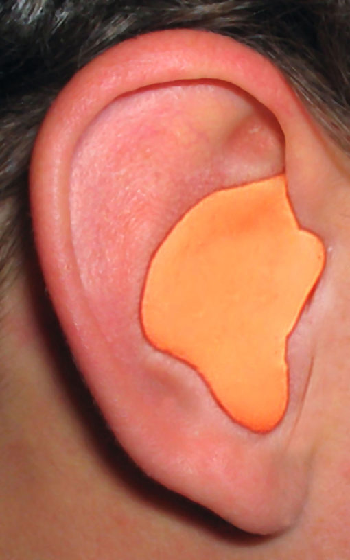 Radians CEP002O Custom Molded Earplugs Orange