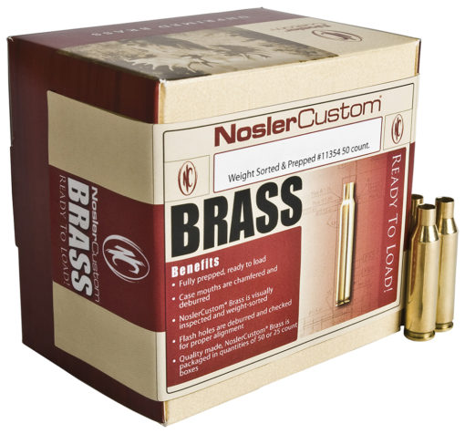 Nosler 17883 Brass Nosler 338 Winchester Magnum