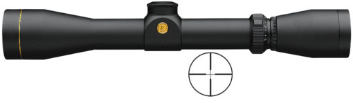 Leupold 113863 VX-1 2-7x 33mm Obj 44.6-17.8 ft @ 100 yds FOV 1" Tube Black Matte Duplex