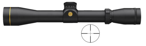Leupold 110819 VX-2 3-9x 33mm Obj 35.7-13.6 ft @ 100 yds FOV 1" Tube Black Matte Wide Duplex
