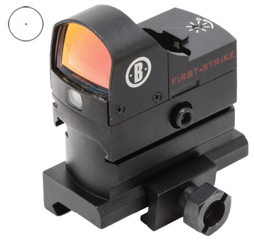 Bushnell AR730005 AR Optics 1x Unlimited Eye Relief 5 MOA Black Matte