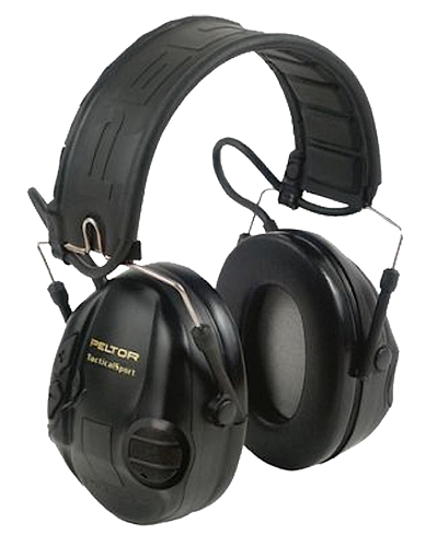3M Peltor 97451 Tactical Sport Hearing Protector Electronic Muffs 20 dB Black