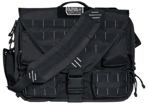 Goutdoor T1350BCB Tactical Briefcase 1000D Nylon w/Teflon Coating Black