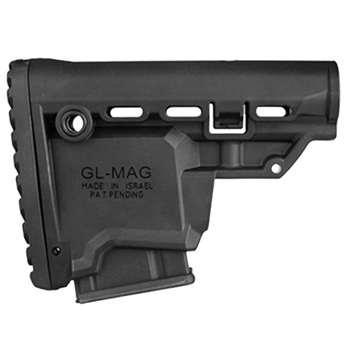 Mako GLMAG Survival Stock AR-15/M16/M4 w/Built-In 10rd Mag Carrier Polymer Black