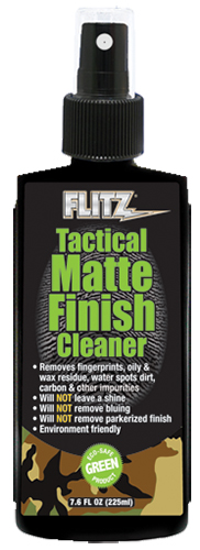 Flitz TM81585 Tactical Matte Finish Cleaner 7.6 oz 1 Bottle