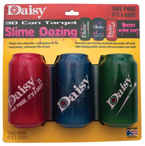 Daisy 0871 Oozing 3D Can Targets Airgun Pellet/Lead Shot Biodegradable 3 Pack