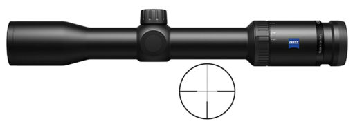 Zeiss 5254419906 Conquest 2-8x 42mm Obj 52.2-15.7 ft @ 100 yds FOV 30mm Tube Black #6