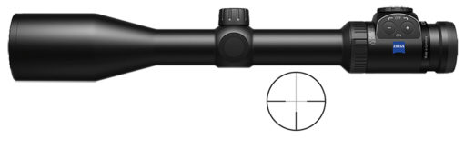 Zeiss 5254459960 Conquest 2-8x 42mm Obj 52.2-15.7 ft @ 100 yds FOV 30mm Tube Dia Black Illuminated #6