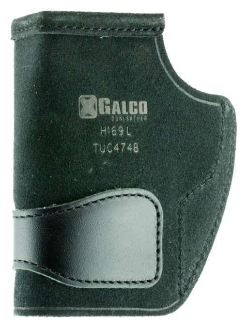 Galco TUC474B Tuck-N-Go Inside the Pants S&W M&P Compact 9/40 Black Steerhide