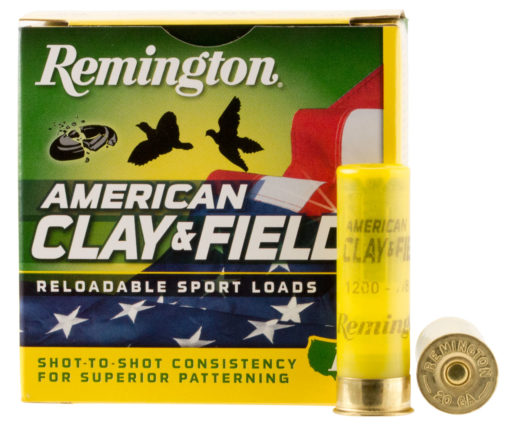 Remington Ammunition HT209 American Clay and Field Sport Loads 20 Gauge 2.75" 7/8 oz 9 Shot 25 Bx/ 10