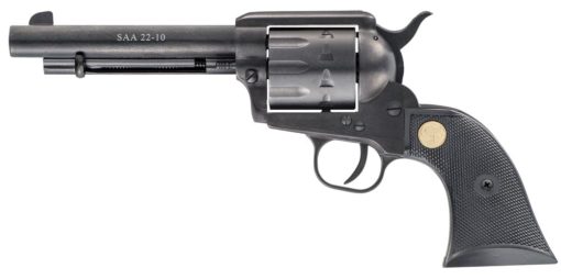 Chiappa Firearms CF340160 1873 Single Action Army 22-10 Single 22 Long Rifle 5.5" 10 Black Synthetic Black