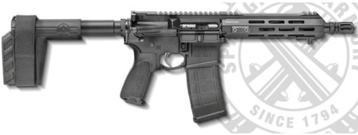 Springfield Armory ST909300B Saint AR Pistol Semi-Automatic 300 AAC Blackout/Whisper (7.62x35mm) 9" 30+1 Polymer Black Hardcoat Anodized