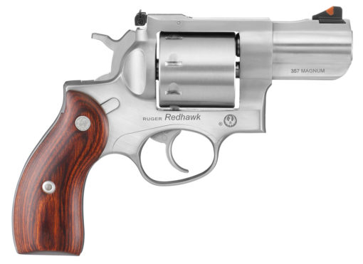 Ruger 5033 Redhawk Single/Double 357 Magnum 2.75" 8 rd Hardwood Grip Stainless Steel