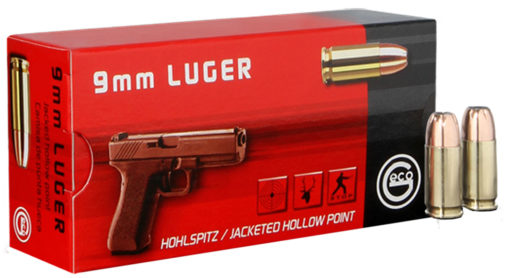 GECO 220240050 9mm Luger 115 GR Full Metal Jacket 50 Bx/ 20 Cs