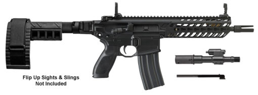Sig Sauer PMCX300B9BAL PMCX PSB Kit Semi-Automatic 223 Remington/300 AAC Blackout N/A Black