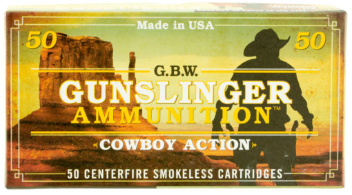 GBW Cartridge GS38A Gunslinger 38 Special 158 GR LRN Flat Point 50 Bx/ 10 Cs