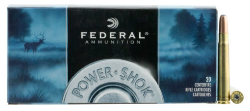 Federal 375B Power-Shok  375 H&H Mag 300 gr Jacketed Soft Point (JSP) 20 Bx/ 10 Cs