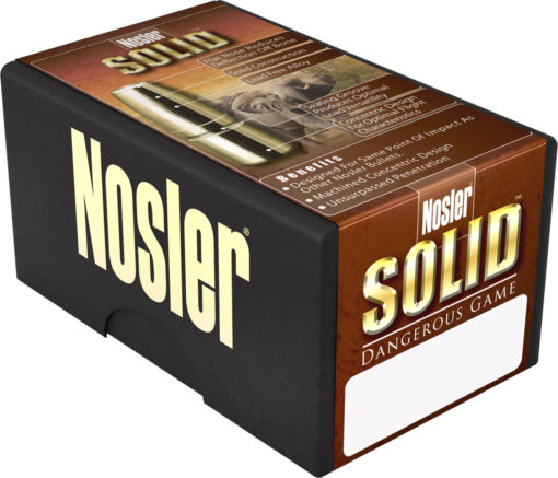 Nosler 40608 Safari  375 H&H Mag 300 gr Nosler Solid 20 Bx/ 10 Cs