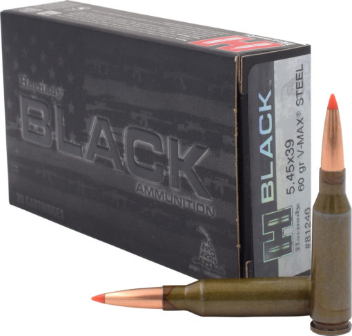 Hornady Black 5.45x39mm 60 gr V-Max 20 Bx/ 10 Cs