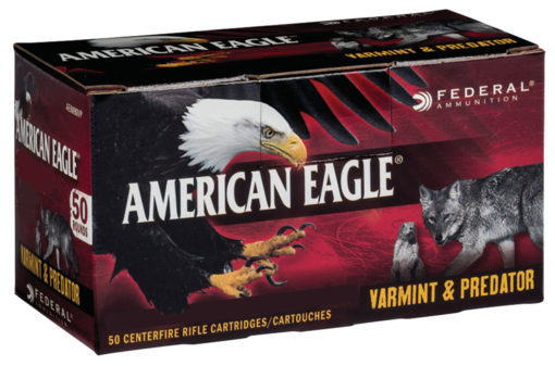Federal AE65GDL90VP American Eagle Varmint & Predator 6.5 Grendel 90 gr Jacketed Hollow Point (JHP) 50 Bx/ 5 Cs