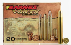 Barnes Bullets 22033 VOR-TX Safari  500 Nitro 570 gr Round Nose Banded Solid 20 Bx/ 10 Cs
