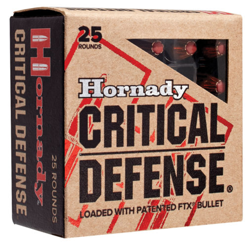 Hornady 90311 Critical Defense  38 Special +P 110 gr Flex Tip eXpanding 25 Bx/ 10 Cs