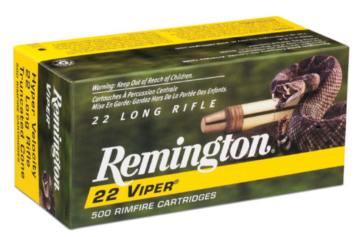 Remington Ammunition 1922 Viper  22 LR 36 gr Truncated Cone Solid 50 Bx/ 100 Cs