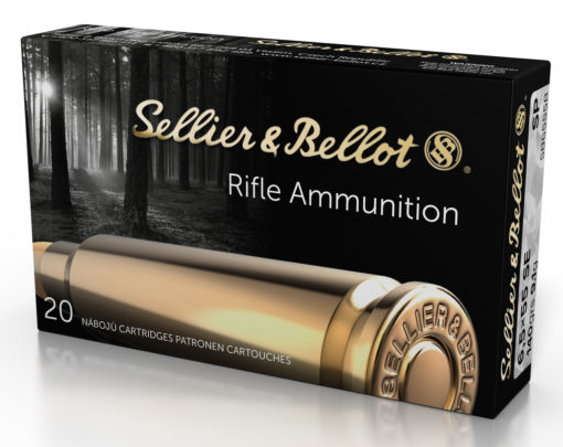 Sellier & Bellot SB6555B Rifle  6.5x55 Swedish 140 gr Soft Point (SP) 20 Bx/ 20 Cs