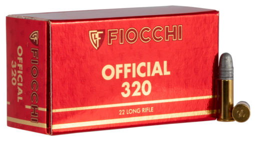 Fiocchi 22SM320 Exacta Super Match 22 LR 40 gr Round Nose (RN) 50 Bx/ 100 Cs