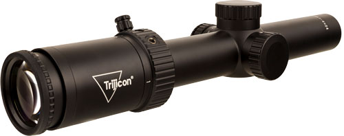 Trijicon 2900009 Credo HX  1-4x 24mm Obj 95-24.2 ft @ 100 Yards FOV 30mm Tube Matte Black Finish Illuminated Red Duplex