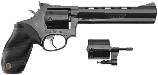 Taurus 2992041 992 Tracker Revolver 22 Long Rifle/22 Winchester Magnum Rimfire (WMR) 4" 9 Rd Black Ribber Grip Black Matte