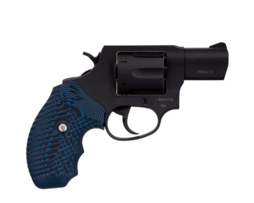 Taurus 2856021MVZ16 856  Revolver Single/Double 38 Special 2" 6 Rd Blue Cyclone Grip Black