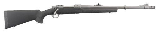 Ruger Hawkeye Alaskan 375 Ruger 3+1 20" Black Fixed Hogue OverMolded Stock Matte Stainless Right Hand
