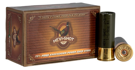 Hevishot 42234 Hevi-Shot Pheasant 12 Gauge 2.75" 1 1/8 oz 4 Shot 10 Bx/ 10 Cs