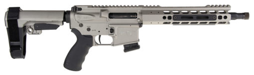 ALEXANDER ARMS LLC PHI17SGVE Highlander  Pistol 17 HMR 11" 10+1 Sniper Gray Cerakote Black Polymer Grip Adjustable SBA3 Pistol Brace