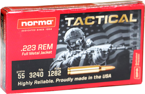 Rifle Ammo .223 Tactical 55gr FMJ 20 Rnd - White Birch Armory