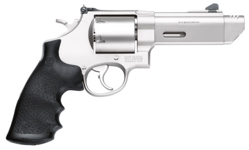 Smith & Wesson 170137 629 Performance Center V-Comp 44 Rem Mag 6 Round 4.25" Stainless Steel Black Polymer