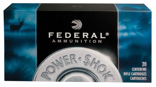 Federal 6B Power-Shok  6mm Rem 100 gr Jacketed Soft Point (JSP) 20 Bx/ 10 Cs