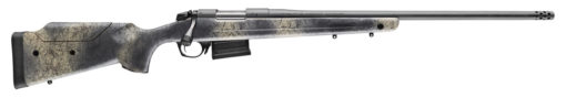 Bergara Rifles B14SM659 B-14 Terrain Wilderness 6.5 PRC 3+1 24" Woodland Camo Molded with Mini-Chassis Stock Matte Blued Right Hand