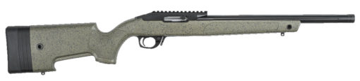 Bergara Rifles BXR001 BXR 22 LR 10+1 16.50" Black Cerakote Green w/Black Specks Right Hand