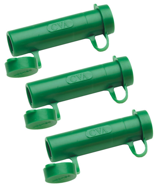 CVA AC1556A Loader Rapid 50 Cal Green Plastic 3 Per Pack