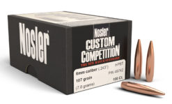Nosler 53064 Custom Competition Hollow Point 22 Caliber .224 77 GR 250 Per Box