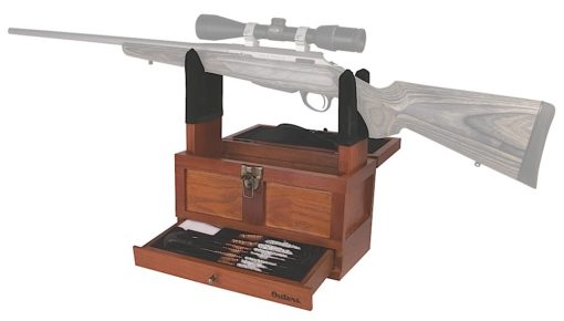 Outers 70084 Universal Wooden Chest Multi-Caliber Rifle/Shotgun/Pistol 25 Pieces