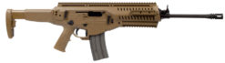 Beretta USA JXR11A12 ARX100 5.56 Rifle Semi-Automatic 223 Remington/5.56 NATO 10.25" 30+1 Folding FDE Stk Black