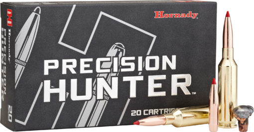 Hornady 80552 Precision Hunter  7mm WSM 162 gr Extremely Low Drag-eXpanding 20 Bx/ 10 Cs